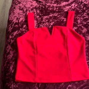 I’m selling this red top never wore